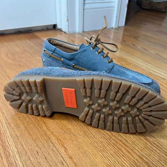 Paul Smith Suede/leather derbies - made in Italy. Never worn. US 11.5 - Picture 2 of 4